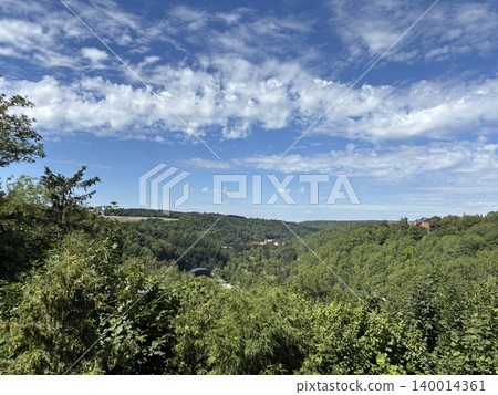 A view from the top of the mountain 140014361