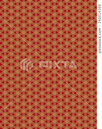 Counterfeit gold and crimson sesame seed pattern Counterfeit gold and crimson sesame seed pattern 140014369
