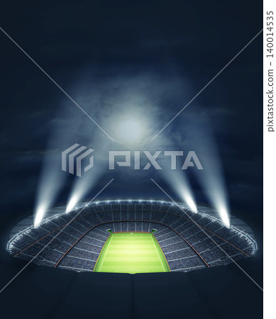 Aerial view of stadium 140014535
