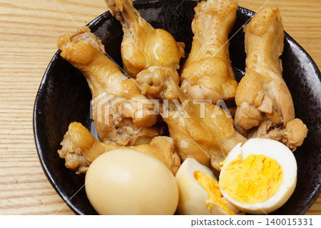 Chicken wings and eggs stew Chicken wings and eggs stew 140015331