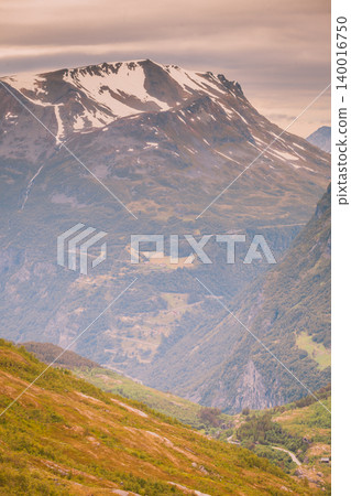 mountains landscape in Norway. mountains landscape in Norway. 140016750