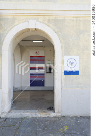 the city's outpatient clinic building in Piran, Slovenia the city's outpatient clinic building in Piran, Slovenia 140016986