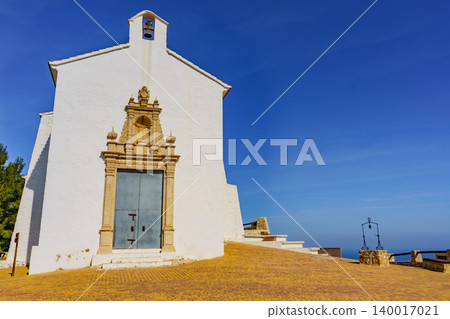 The Hermitage of Santa Lucia in Alcoceber. Valencian Community, province of Castellon, Spain. The Hermitage of Santa Lucia in Alcoceber. Valencian Community, province of Castellon, Spain. 140017021