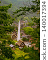 Shirakawa-go in the rain 140017394