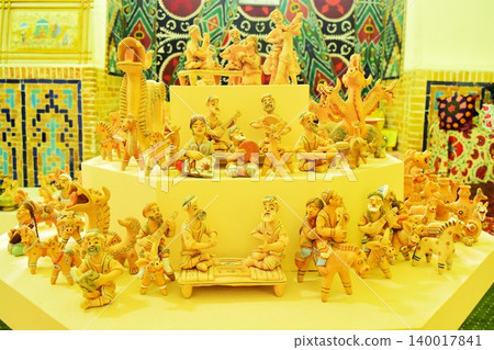 Colorful ceramic souvenirs from Uzbekistan Colorful ceramic souvenirs from Uzbekistan 140017841