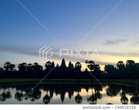 First sunrise of Angkor Wat First sunrise of Angkor Wat 140018158