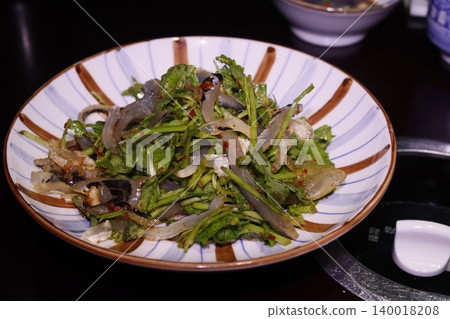 Crisp Leafy Greens and Seafood Salad Crisp Leafy Greens and Seafood Salad 140018208