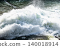 Controlled release of water from the Sant Llorenc de Montgai reservoir, Noguera region, Lleida, Catalonia 140018914