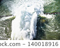 Controlled release of water from the Sant Llorenc de Montgai reservoir, Noguera region, Lleida, Catalonia 140018916