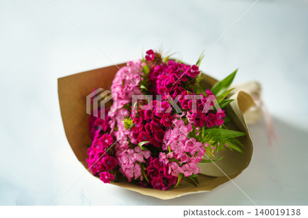 A bouquet of beautiful carnations A bouquet of beautiful carnations 140019138
