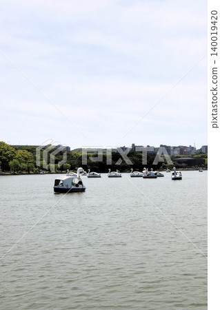 福岡市大濠公園的景色 福岡市大濠公園的景色 140019420