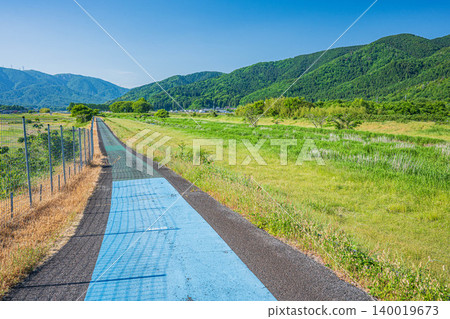 滋賀縣高島市牧野町奇奈河自行車道 滋賀縣高島市牧野町奇奈河自行車道 140019673