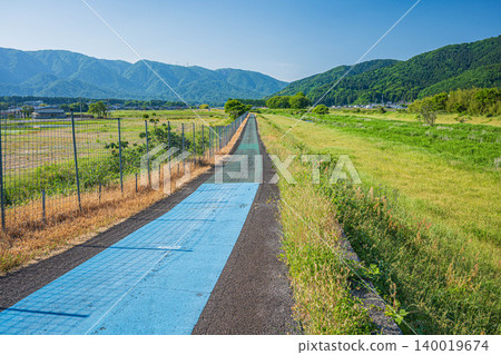 滋賀縣高島市牧野町奇奈河自行車道 滋賀縣高島市牧野町奇奈河自行車道 140019674