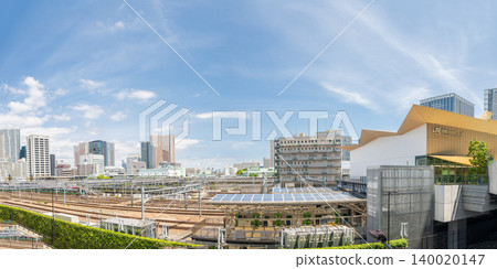從東京高輪門戶城市眺望芝浦。 從東京高輪門戶城市眺望芝浦。 140020147