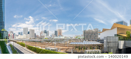 從東京高輪門戶城市眺望芝浦。 從東京高輪門戶城市眺望芝浦。 140020149