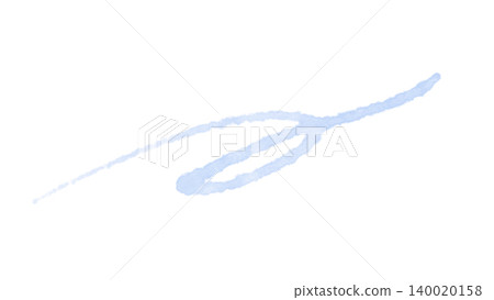 Hand-drawn swirl line illustration with light blue watercolor accents Hand-drawn swirl line illustration with light blue watercolor accents 140020158