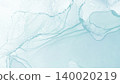 Watercolor texture background illustration, hand-drawn turquoise blue paper material. 140020219