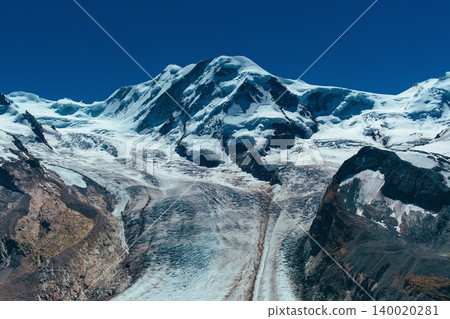 High Alps mountains with glacier High Alps mountains with glacier 140020281