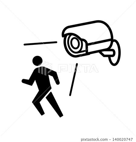 Security camera vector icon Security camera vector icon 140020747