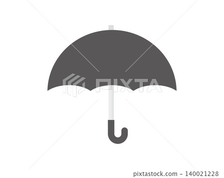Parasol illustration vector material (UV protection, heat protection, rain umbrella, parasol, transparent background, flat, black) Parasol illustration vector material (UV protection, heat protection, rain umbrella, parasol, transparent background, flat, black) 140021228