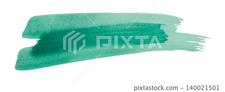 green brush isolated on transparent background green watercolor green brush isolated on transparent background green watercolor 140021501
