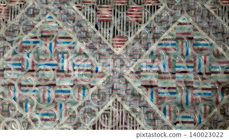 Overhead Pattern Of Small Clear Plastic Cups Overhead Pattern Of Small Clear Plastic Cups 140023022