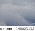 Snow ice winter frost cold texture white macro soft frozen surface with crystal detail in natural light calm serene mood 140023138