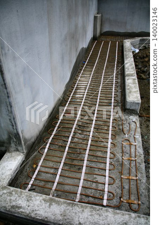 道路供暖系統建設中…融雪系統…[電動融雪設備] 140023146