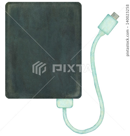 Illustration of mobile battery Illustration of mobile battery 140023258