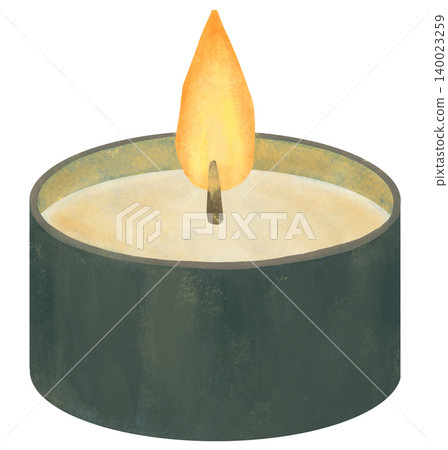 Illustration of a candle for disaster relief. Illustration of a candle for disaster relief. 140023259