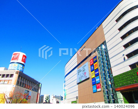 埼玉縣河口市河口站前的各種景象 埼玉縣河口市河口站前的各種景象 140024096