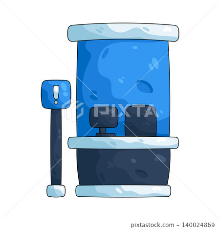 Illustration of help desk Illustration of help desk 140024869