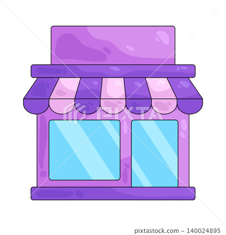 Illustration of shop Illustration of shop 140024895