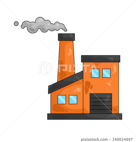 Illustration of factory Illustration of factory 140024897
