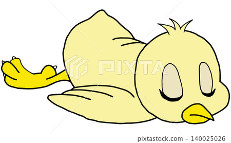 Hand-drawn animal illustration ☆ Chick Hand-drawn animal illustration ☆ Chick 140025026