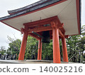 Temple bell tower, temple bell 140025216