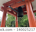 Temple bell tower, temple bell 140025217