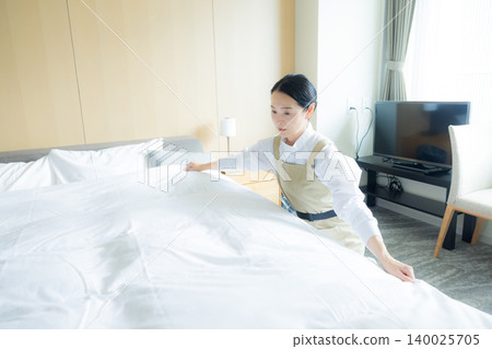 中年女清潔工 中年女清潔工 140025705