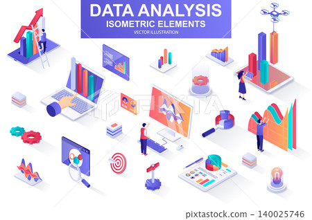 Data analysis bundle of isometric elements. 140025746