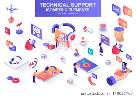 Technical support bundle of isometric elements. Technical support bundle of isometric elements. 140025762