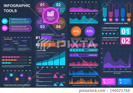 Bundle infographic UI, UX, KIT elements. Different charts, diagrams, workflow, flowchart, timeline, schemes, marketing icons, graphs and bars design template. Vector info graphic and infographics set. Bundle infographic UI, UX, KIT elements. Different charts, diagrams, workflow, flowchart, timeline, schemes, marketing icons, graphs and bars design template. Vector info graphic and infographics set. 140025788