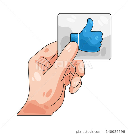 Illustration of Like Illustration of Like 140026396