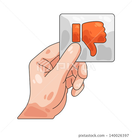 Illustration of Dislike Illustration of Dislike 140026397