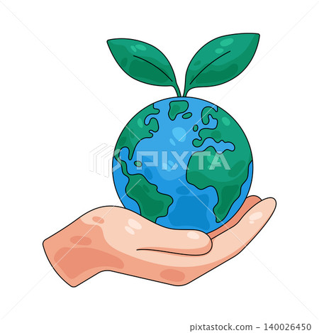 Illustration of save planet Illustration of save planet 140026450