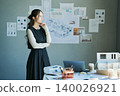 一位在設計公司工作的女性 140026921