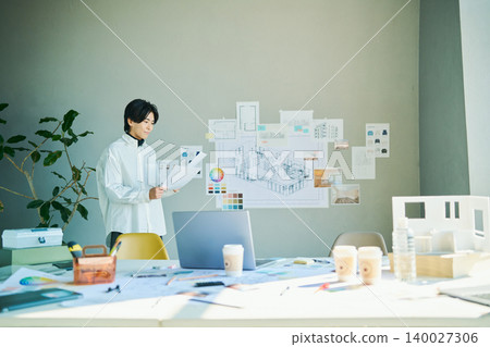 The daily life of a male designer The daily life of a male designer 140027306