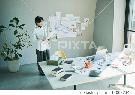 The daily life of a male designer The daily life of a male designer 140027343
