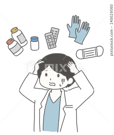 醫生們正面臨醫療用品短缺和價格飆升的困境。 140029560