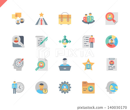 Simple Set Head Hunting Flat Icons for Website and Mobile Apps. Contains such Icons as Job, Career, Businessman, Developer, Employment, Resume. 48x48 Pixel Perfect. Vector illustration. Simple Set Head Hunting Flat Icons for Website and Mobile Apps. Contains such Icons as Job, Career, Businessman, Developer, Employment, Resume. 48x48 Pixel Perfect. Vector illustration. 140030170