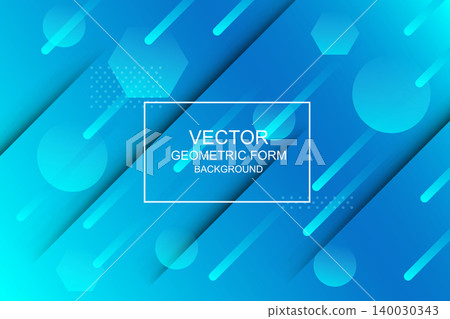 Dynamic composition. Modern design geometric background. Landing page template. Vector illustration. Dynamic composition. Modern design geometric background. Landing page template. Vector illustration. 140030343